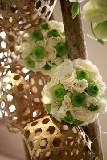 Flowers from Welly’s godmother Belle Ongpin of Flowers by Rosabella