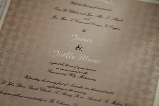 Wedding Watch: Welly + Janus’ Modern Filipiniana