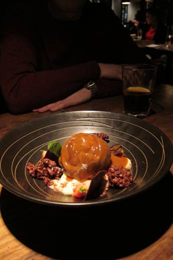 Of course we had to order the lava cake for dessert!