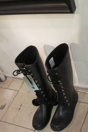 Weather-resistant boots can look cool as well.