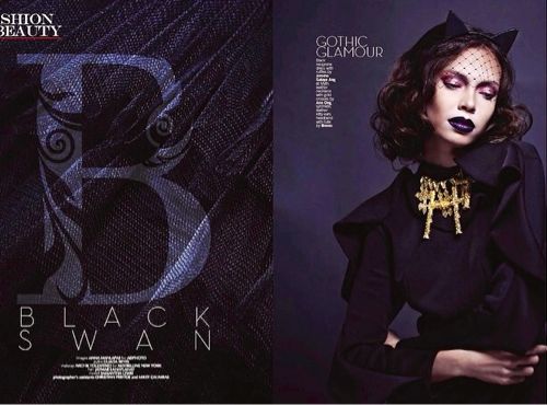 Night Vision: Dark Glamour for Sense & Style Magazine
