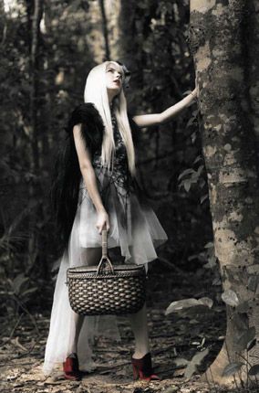 Red Hot Riding Hood for High Life Magazine · Photographer - Jason Quibilan · Hairstyling - Dave Lopez · Makeup - Pia Reyes