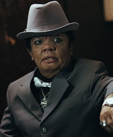 Hobbit House bouncer as the big boss: Philippine Yearbook · Photographer: Lilen Uy